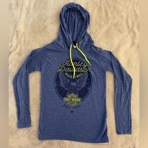 Harley-Davidson Hoodie with Neon Highlights